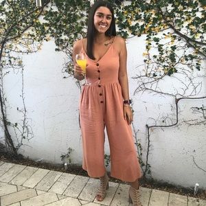 Peach Jumpsuit